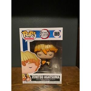 Demon‎ Slayer Zenitsu Agatsuma Pop Animation Vinyl Figure 869